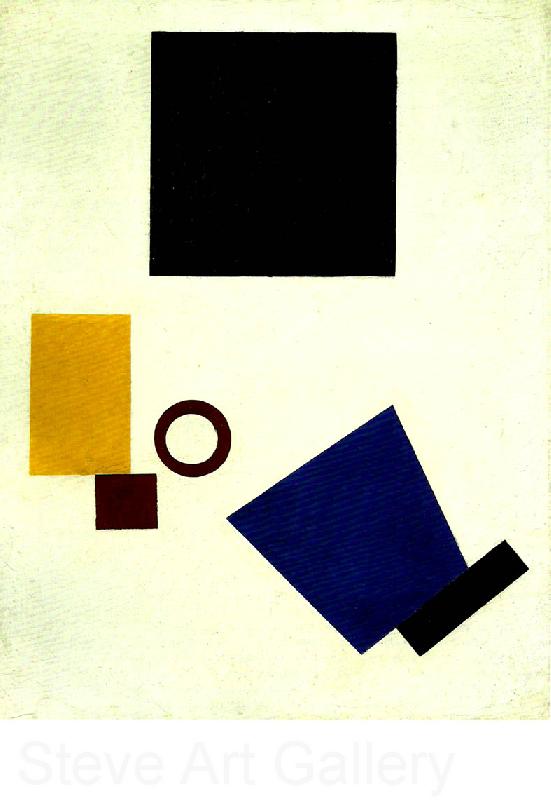 Kazimir Malevich suprematism Norge oil painting art